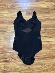 Honeylove Liftwear Tank Bodysuit Black Size XL Adjustable Gusset Style #LWBS0201 - Picture 1 of 7