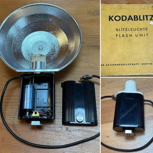 VTG Kodak Kodablitz Flash Unit w/ Original Box 1957 PARTS ONLY Not Tested Used - Picture 1 of 24