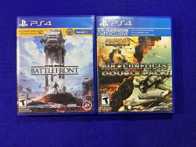 2 Game PS4 Lot Air Conflicts Double Pack & Star Wars Battlefront Playstation 4 - Image 1 of 4