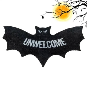 Bat Rug 80x40cm Unwelcome Gothic Room Carpet Home Decor Halloween Festival - Picture 1 of 11