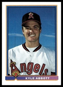1991 Bowman Kyle Abbott California Angels #187 - Picture 1 of 2