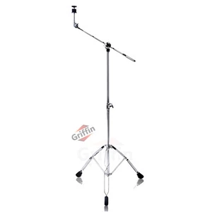 Cymbal Boom Stand By GRIFFIN - Drum Hardware Arm Mount Holder Adapter Percussion - Picture 1 of 14