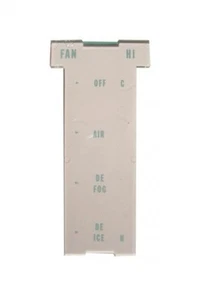 USA-Made! 1969-71 Chevrolet Corvette Climate Control Lens w/o Air NEW Trim�Parts - Picture 1 of 1