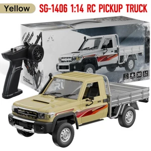 RC Pickup SG-1405/1406 2.4G 1/16 Truck 2WD 15 km/h Remote Controller RTR Toys - Picture 1 of 28