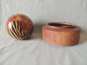 Original Schleuderascher Ruleta Cenicero Gorra Bola Alemania - Imagen 1 de 14