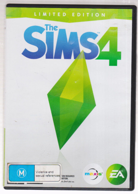 The SIMS 4 edição limitada PC videogame estojo discos código