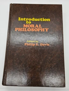 Einführung in die Moralphilosophie von Philip E Davis 1973 Vintage Hardcover TOP - Bild 1 von 9