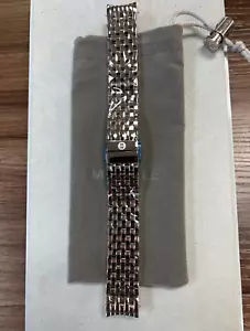 New Authentic Michele Sidney 18mm Steel Bracelet MS18GA235009 Band Strap - Picture 1 of 1