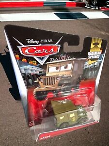 Disney Pixar Cars Radiator Springs Sarge Mattel New