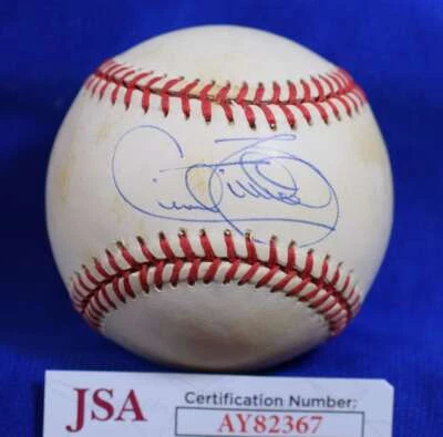 Cecil Fielder JSA COA Autograph American League Signed Baseball - Image 1 of 2
