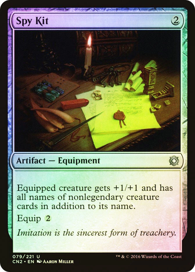 MTG FOIL Spy Kit  - Conspiracy: Take the Crown #79 - Image 1 of 1