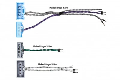 Para BMW 2er G42 U06 M2 G87 Juego de Cables para Amplificador Conexión Enchufe - Imagen 1 de 3