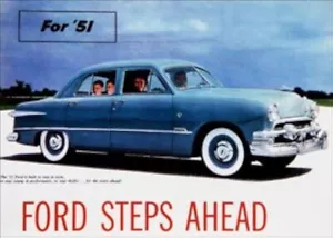 1951 Ford Car Sales Brochure - Picture 1 of 1