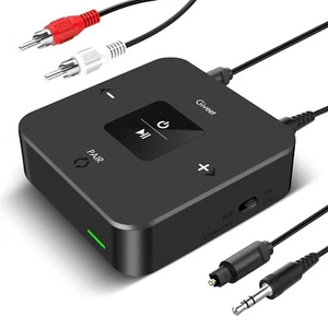 Giveet Bluetooth Transmitter Receiver for TV to Headphones 2-in-1 Bluetooth 25Hr - Picture 1 of 12