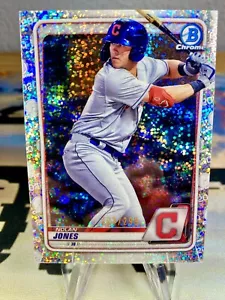 2020 Nolan Jones Bowman Chrome Prospects Speckle Refractor /299 #BCP-95 - Picture 1 of 2