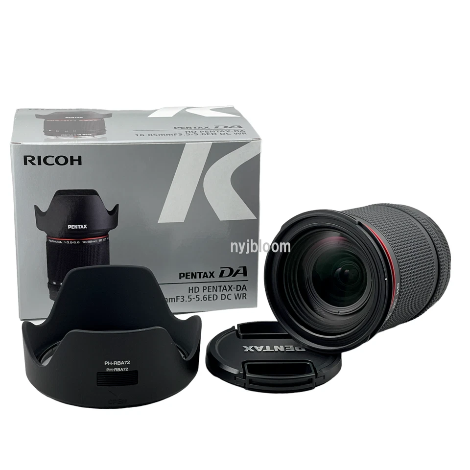 New PENTAX HD DA 16-85mm f/3.5-5.6 ED DC WR Lens for K Mount APS-C - Image 1 of 4