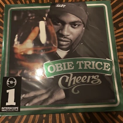 OBIE TRICE - CHEERS - IVC EDITION Foil Cover Cognac Color LP - Corner Ding - Image 1 of 4