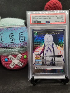Shigekuni Genryusai Yamamoto - BLC-1-093 - #93 - SR 1 Star - PSA 10 - UA Bleach - Picture 1 of 3