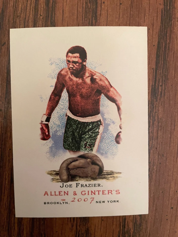 2007 TOPPS ALLEN & GINTER - JOE FRAZIER - Image 1 of 1
