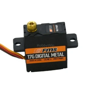FMS SER026 17g Metal Gear Digital Servo Positive 700mm Wire for RC Plane Warbird - Picture 1 of 10