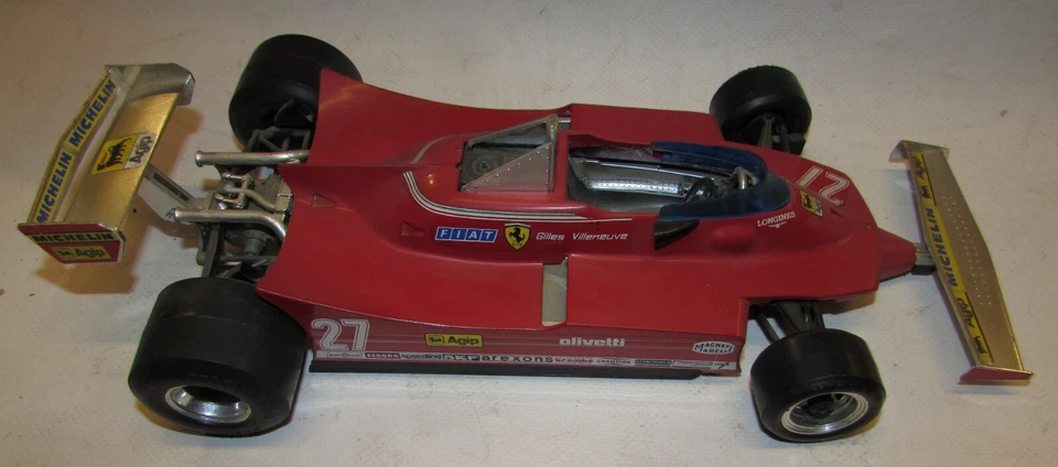 Burago Modellino F1 Ferrari 312 T5 VILLENEUVE/TAMBAY #27 1/14 - Immagine 1 di 4