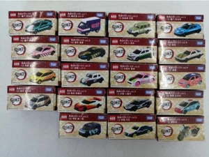 Demon Slayer × Tomica minicar vol.1~vol.4 All 19 types set 2021 anime Japan NEW - Picture 1 of 20
