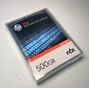 HPE RDX 500GB Removable Disk Cartridge Q2042A - Picture 1 of 3