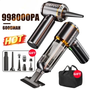 Car Vacuum Cleaner Strong Suction Cordless Wireless Cleaner HandHeld Machine New - Picture 1 of 25