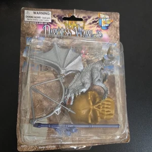 Cyber Kidz Guerreros Oscuridad Dragón Juguete Figura Caja Daños - Imagen 1 de 5