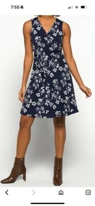 41Hawthorn Kassidy Faux Wrap DressNavy Floral Size Medium - Picture 1 of 9