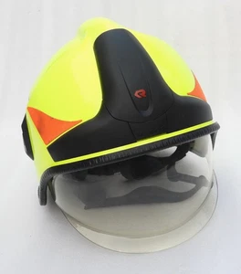 ROSENBAUER MODEL HEROS-XT THERMAL & IMPACT RESISTANCE FIRE-FIGHTING HELMET - Picture 1 of 9
