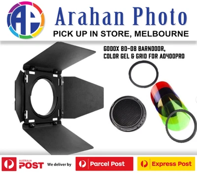 Godox  Barndoor, Color Gel & Grid for AD400Pro - BD-08 - Image 1 of 4