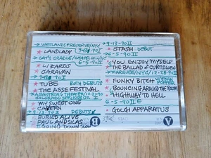 Phish Live Cassette tape 1990 LIVE PIX Wetlands Preserve, NY 9/13/90 etc - Picture 1 of 2