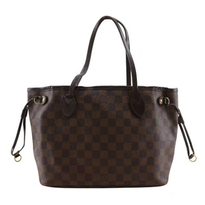 Bolso de Mano LOUIS VUITTON Never Full PM N51109 Marrón Lona Damier Mujer - Imagen 1 de 12