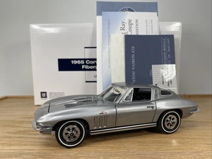 1/24 Franklin Mint 1965 Chevrolet Corvette Coupe Fiberglass 1965pc S11E932 LESEN! - Bild 1 von 16