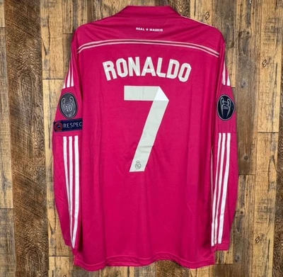Футболка мужская Real Madrid 2014-15 выездные матчи с длинным рукавом M RONALDO #7 - Изображение 1 из 4