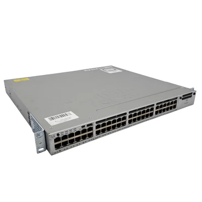 Cisco Managed Switch WS-C3850-48T-L V04 48 x GB RJ45 - Image 1 of 4