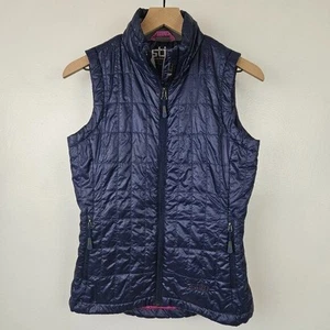 Chaleco acolchado Stio Azura para mujer talla XS púrpura azul marino cremallera frontal - Imagen 1 de 9