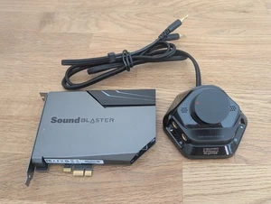 Carte son Creative Sound Blaster AE-7 haute résolution PCI-E DAC/amplificateur - Photo 1/7