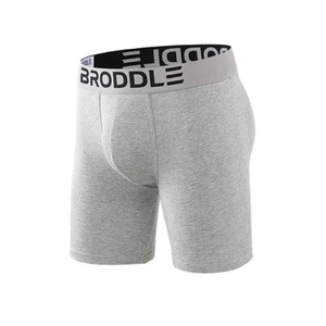 Mens Package and Butt Padded Underwear Enhancing Boxer Briefs… Grey Large - Picture 1 of 7