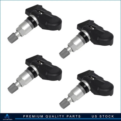 ✔ Sensor de presión de neumáticos TPMS de 4 piezas para Volkswagen 12-17 VW CC Tiguan Foto 1 de 4
