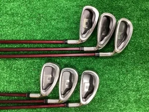 Globeride ONOFF 2008 Irons #5-9,Pw(6Clubs)/SMOOTH KICK MP-508I/Flex:Regular - Picture 1 of 5