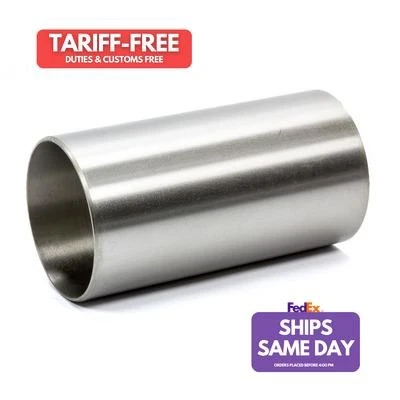 Melling CSL157, One Natural Cast Iron Replacement Cylinder Sleeve 4.000 Bore Dia - Image 1 of 4