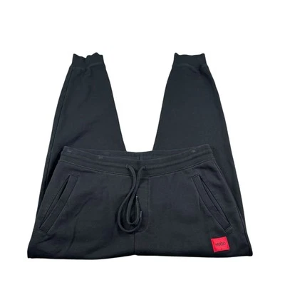 Pantalón de chándal Hugo Boss negro con parche actual talla para hombre 2XL XXL Foto 1 de 4