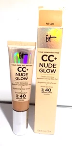 IT COSMETICS ~ CC+ NUDE GLOW SKIN TINT ~ FAIR LIGHT ~ 1.08 OZ *EXP. 02/27 - Picture 1 of 1