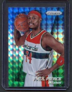 Paul Pierce 2014-15 Panini Prizm #140 BLUE/GREEN MOSAIC PRIZM Wizards - Picture 1 of 2