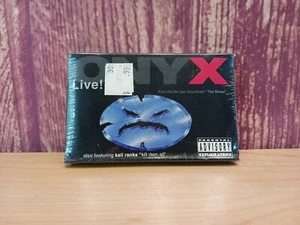 1995 ONYX LIVE!!! Cassette Tape DEF JAM THE SHOW SOUNDTRACK Rap Hip Hop SEALED! - Imagen 1 de 5