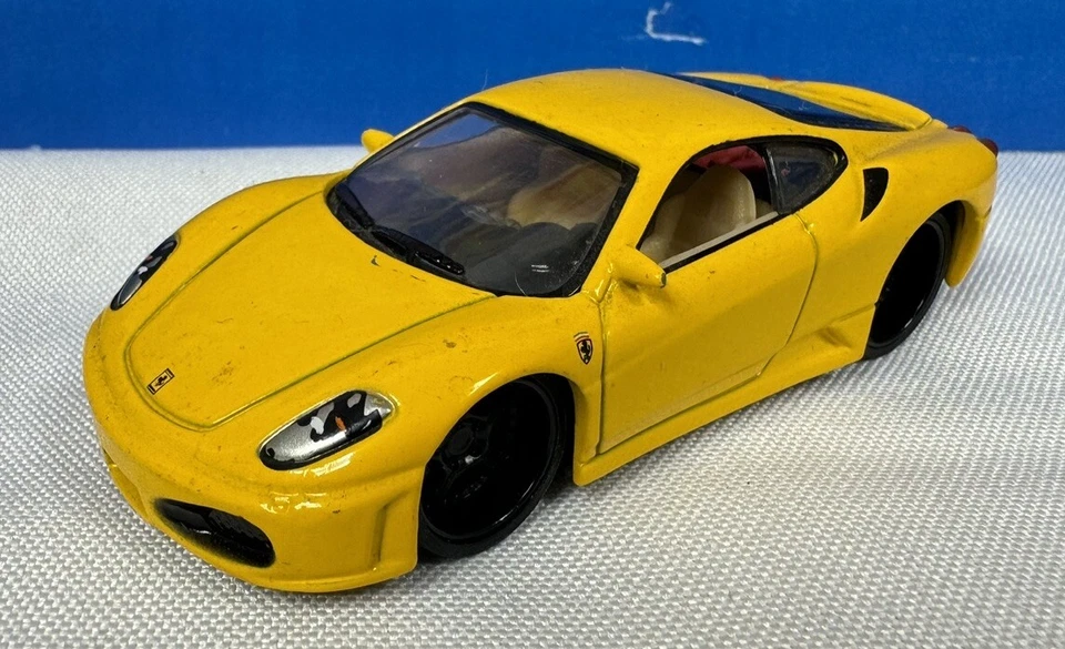 Hot Wheels Ferrari F430 Yellow VHTF! 1:50  Mid-Scale LE 2008 2009 (LDC3) Diecast - Image 1 of 4
