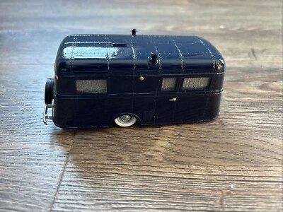 Brooklin Models #BRK80 1937 Pierce Arrow Travelodge 1/43 Blue Camper - MW-385 - Image 1 of 4