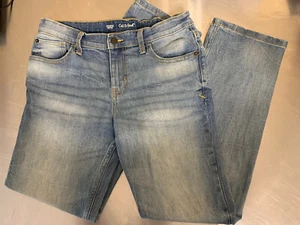 Boys Large 14 School or Play Adjustable Waist Straight Leg Jeans CAT & JACK - Picture 1 of 6